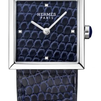 Hermès Carré Cuir Blue
