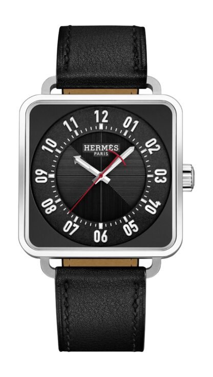 Hermès Carré H Black