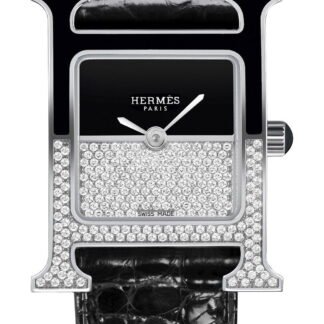 Hermès Heure H Double Jeu Black