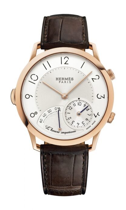 Hermès Slim D’ L’Heure Impatiente Silver