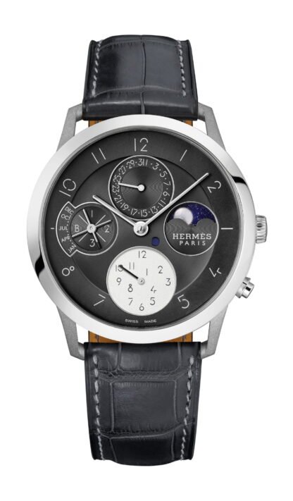 Hermès Slim D’ Quantième Perpétuel Black