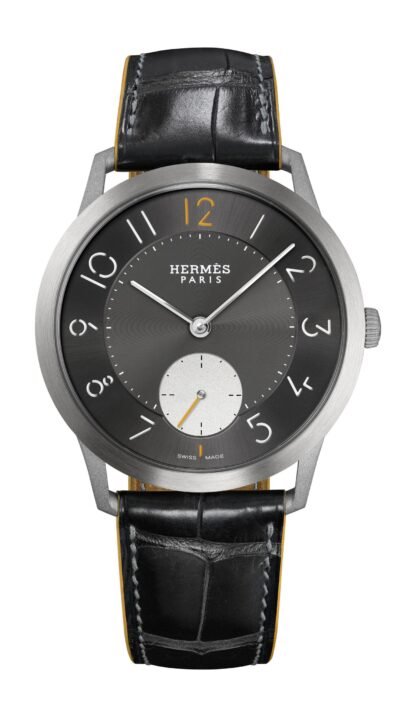 Hermès Slim D’ Titane Gray