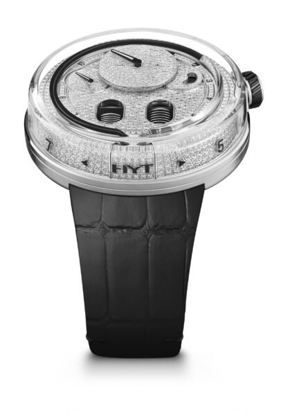 Hyt H0 Diamond Black Fluid Artistic Dial