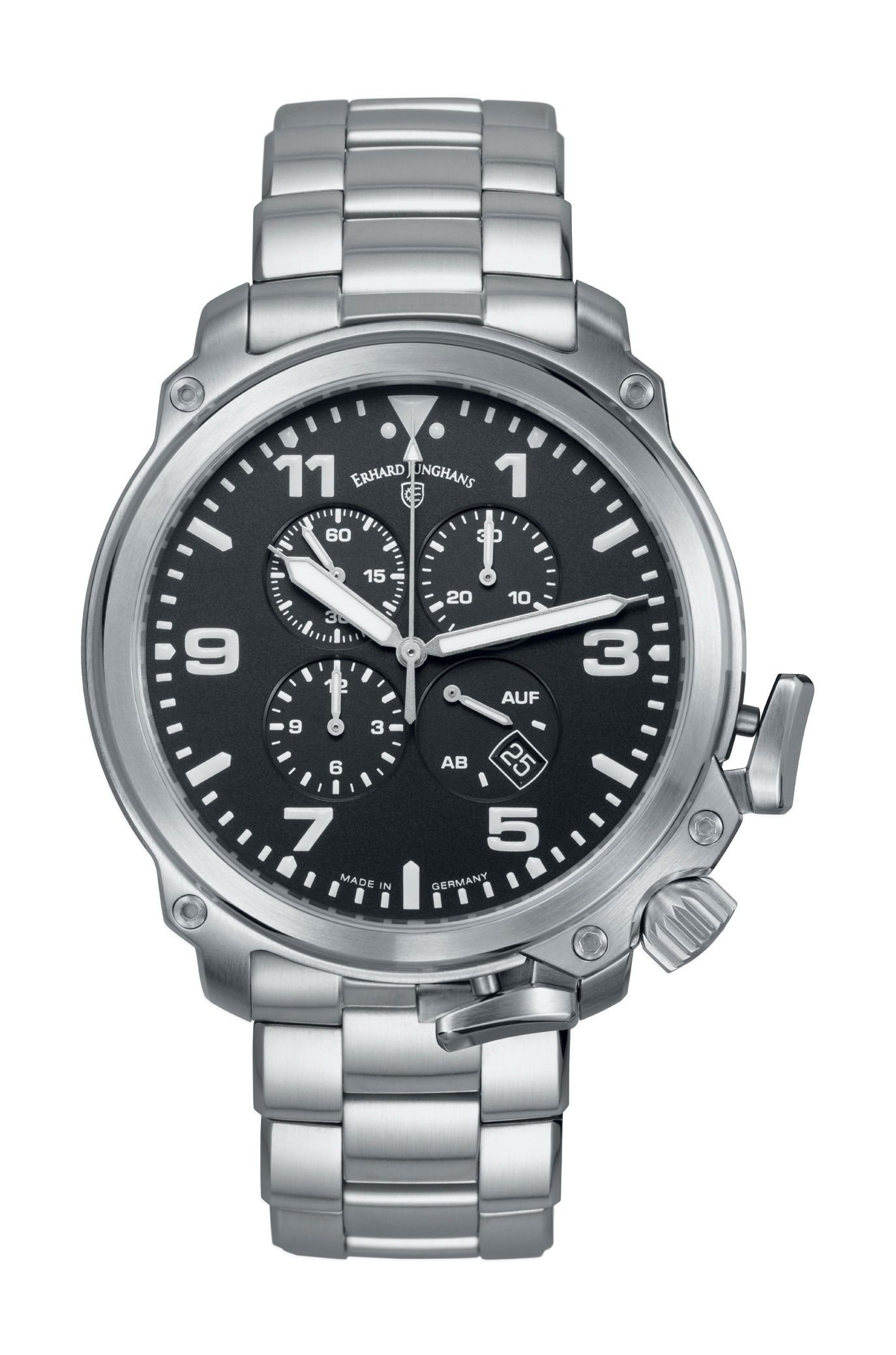 Junghans Aerious Chronoscope Black