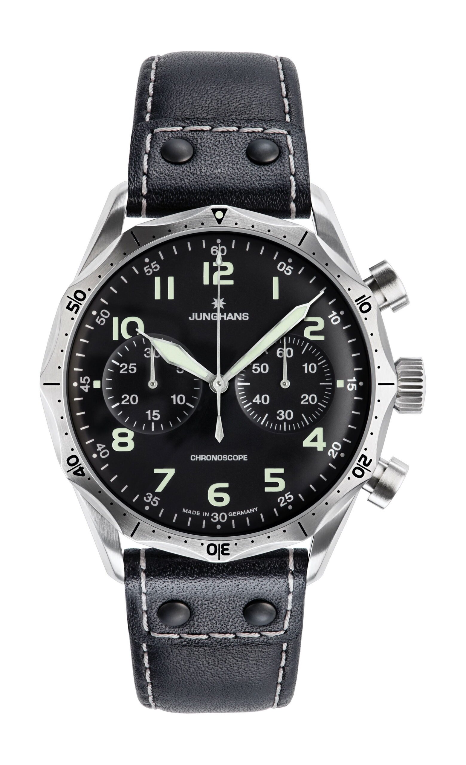 Junghans Meister Pilot Black