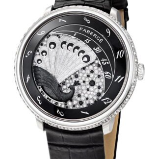 Fabergé Lady Compliquée Peacock Black Sapphire Artistic Dial, Black