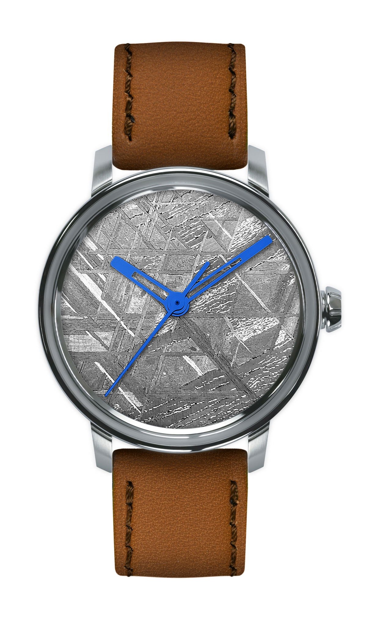 Lundis Bleus Contemporaines Ref.1120-Mw “Meteorite” Gray, Silver