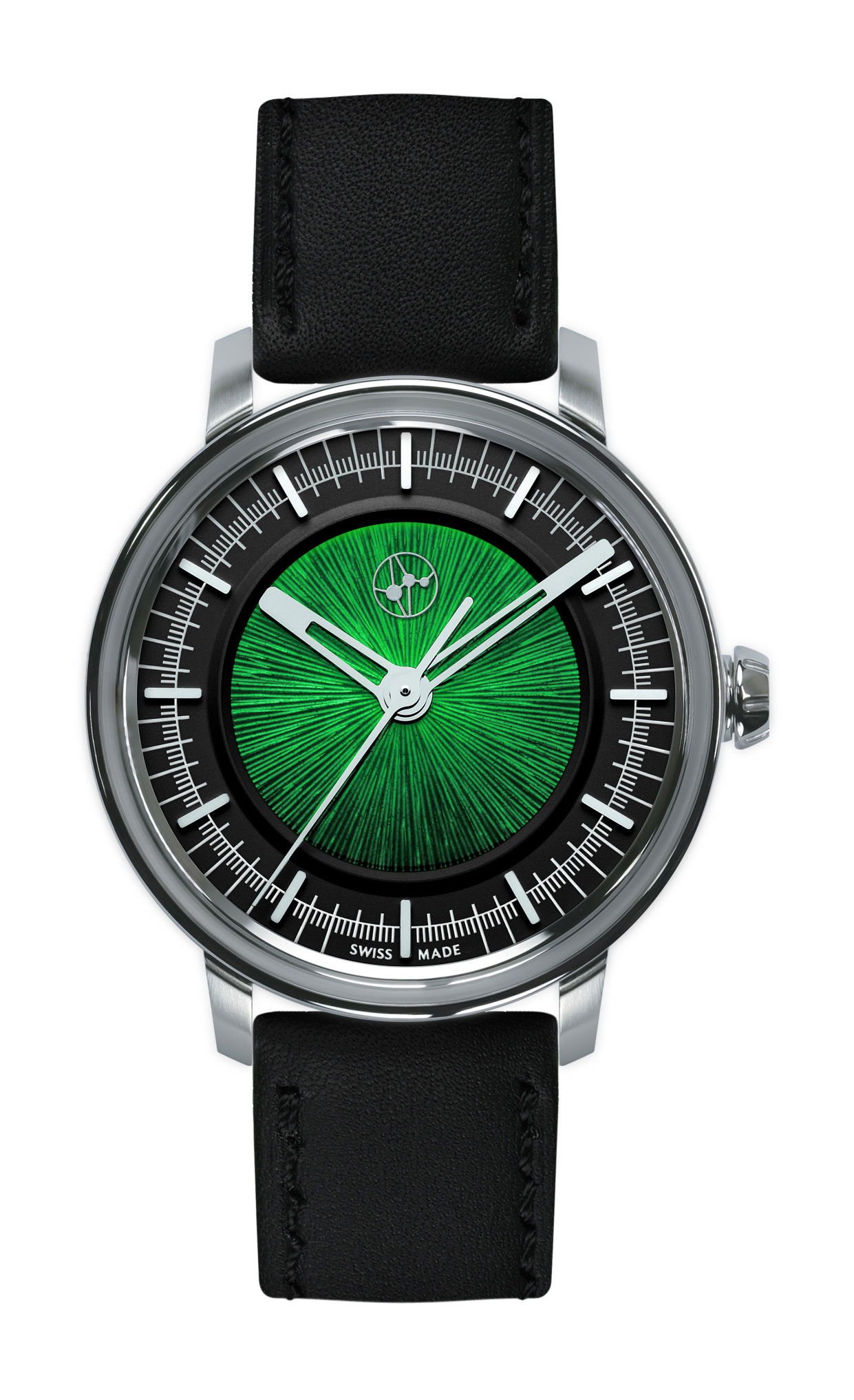 Lundis Bleus Métiers D’Art Ref.1120-Ma “Chartreuse- Black” Black, Green