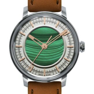 Lundis Bleus Métiers D’Art Ref.1120-Ma “Malachite – Silver “ Green, Silver