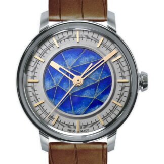 Lundis Bleus Métiers D’Art Ref.1120-Ma “Tessellation – Silver” Blue