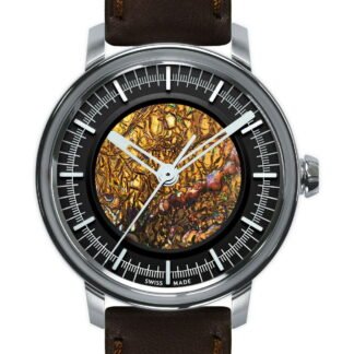 Lundis Bleus Métiers D’Art Ref.1120-Ma “Yowah Nut Opal – Black “ Black, Gold