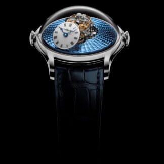 Mb&F Lm Flying T Platinum Blue
