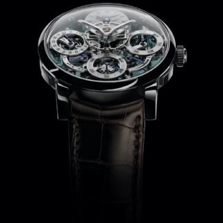 Mb&F Lm Perpetual Palladium Blue