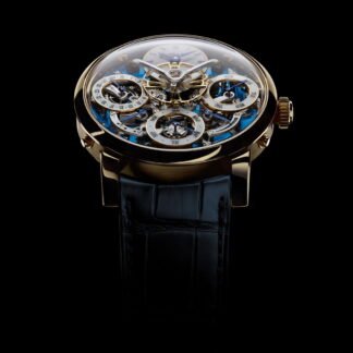 Mb&F Lm Perpetual Yellow Gold Blue