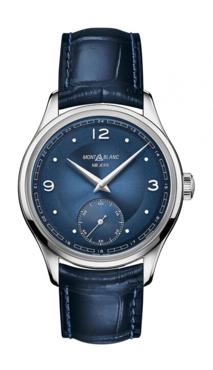 Montblanc Heritage Pythagore Small Second Limited Edition 148 Blue