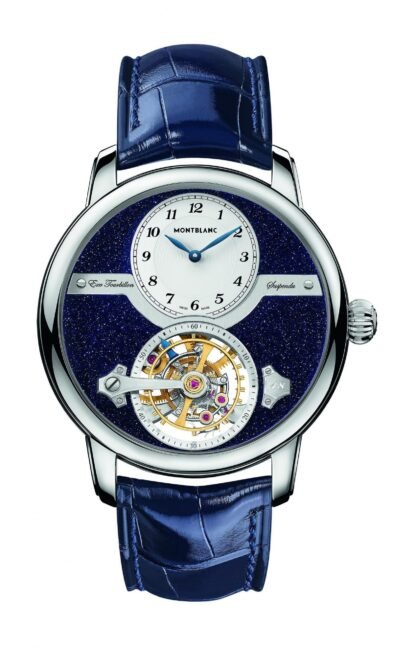 Montblanc Star Legacy Suspended Exo Tourbillon Limited Edition 18 Blue, White