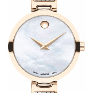 Movado Amika White