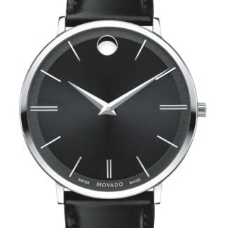 Movado Ultra Slim Black