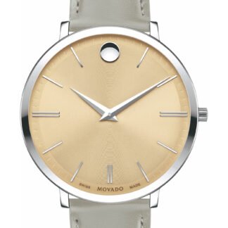 Movado Ultra Slim Beige
