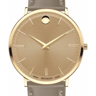 Movado Ultra Slim Beige