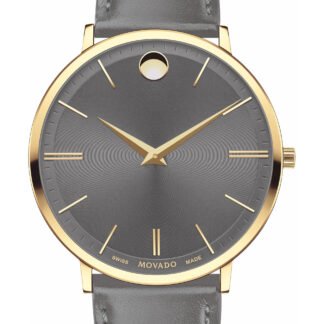 Movado Ultra Slim Gray