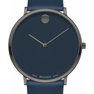 Movado Ultra Slim – Modern 47 Blue