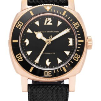 Nivada Grenchen Depthmaster Bronze Pacman Black