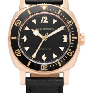Nivada Grenchen Depthmaster Bronze Pacman Black