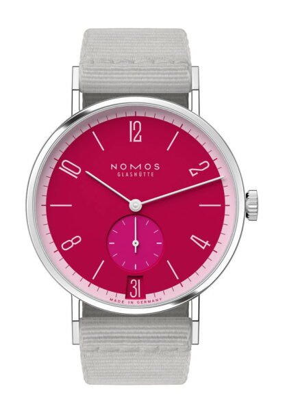 Nomos Glashütte Tangente 38 Chili Pink
