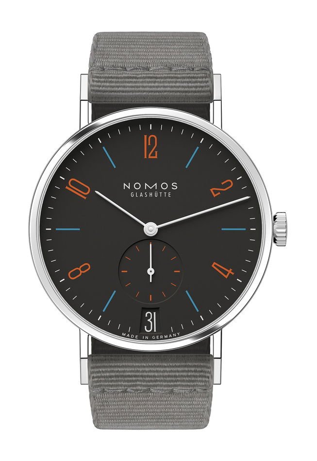 Nomos Glashütte Tangente 38 Dunkelbunt Black