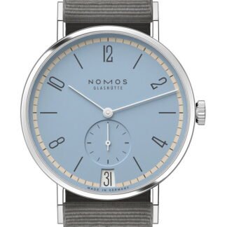 Nomos Glashütte Tangente 38 Frostblau Blue