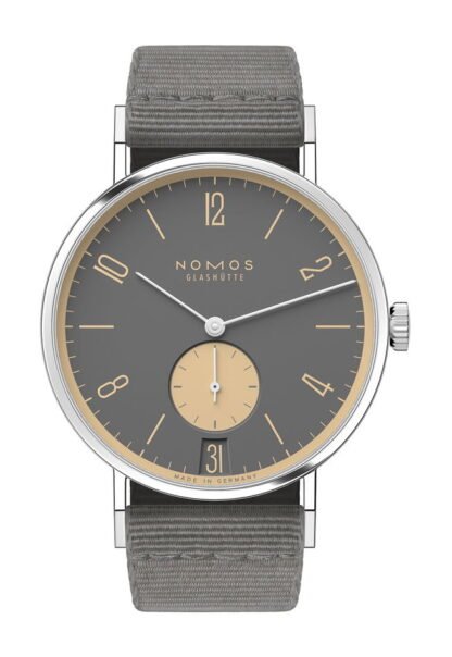 Nomos Glashütte Tangente 38 Haifischgrau Gray