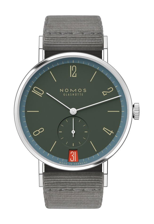 Nomos Glashütte Tangente 38 Lakritze Green
