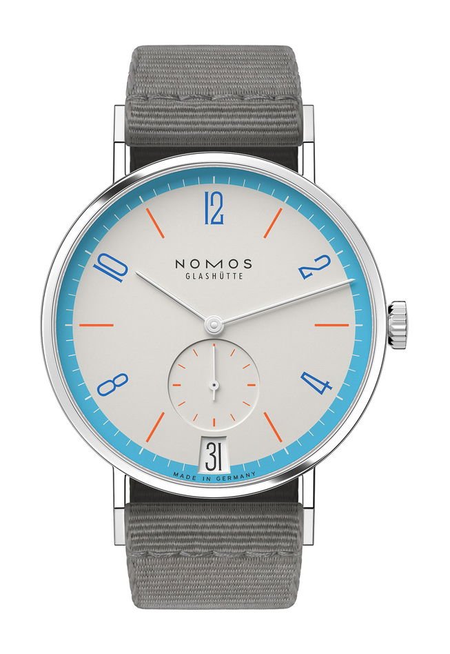 Nomos Glashütte Tangente 38 Peace Gray