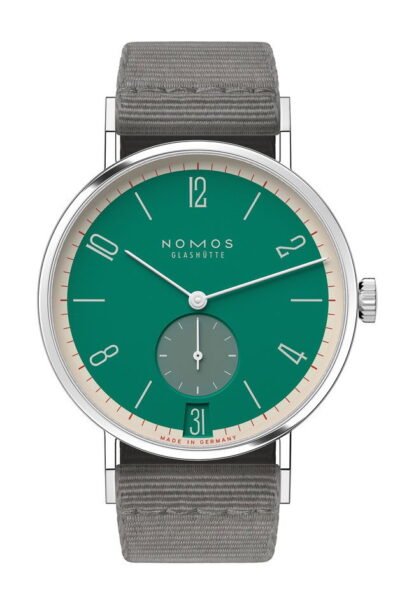 Nomos Glashütte Tangente 38 Schlossgrün Green