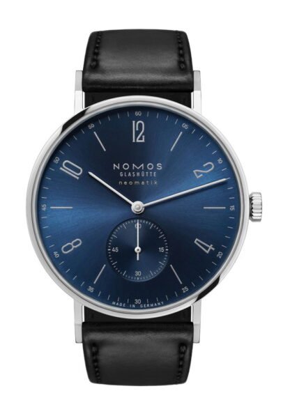 Nomos Glashütte Tangente Neomatik 39 Blue Gold Blue