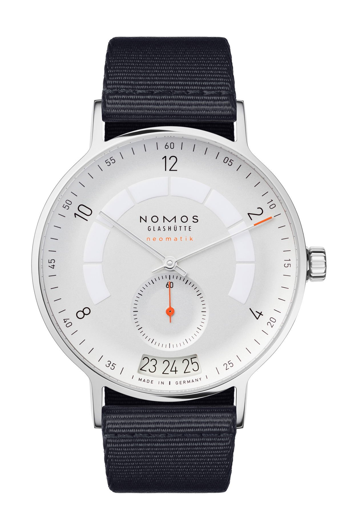 Nomos Glashütte Autobahn Neomatik 41 Date White