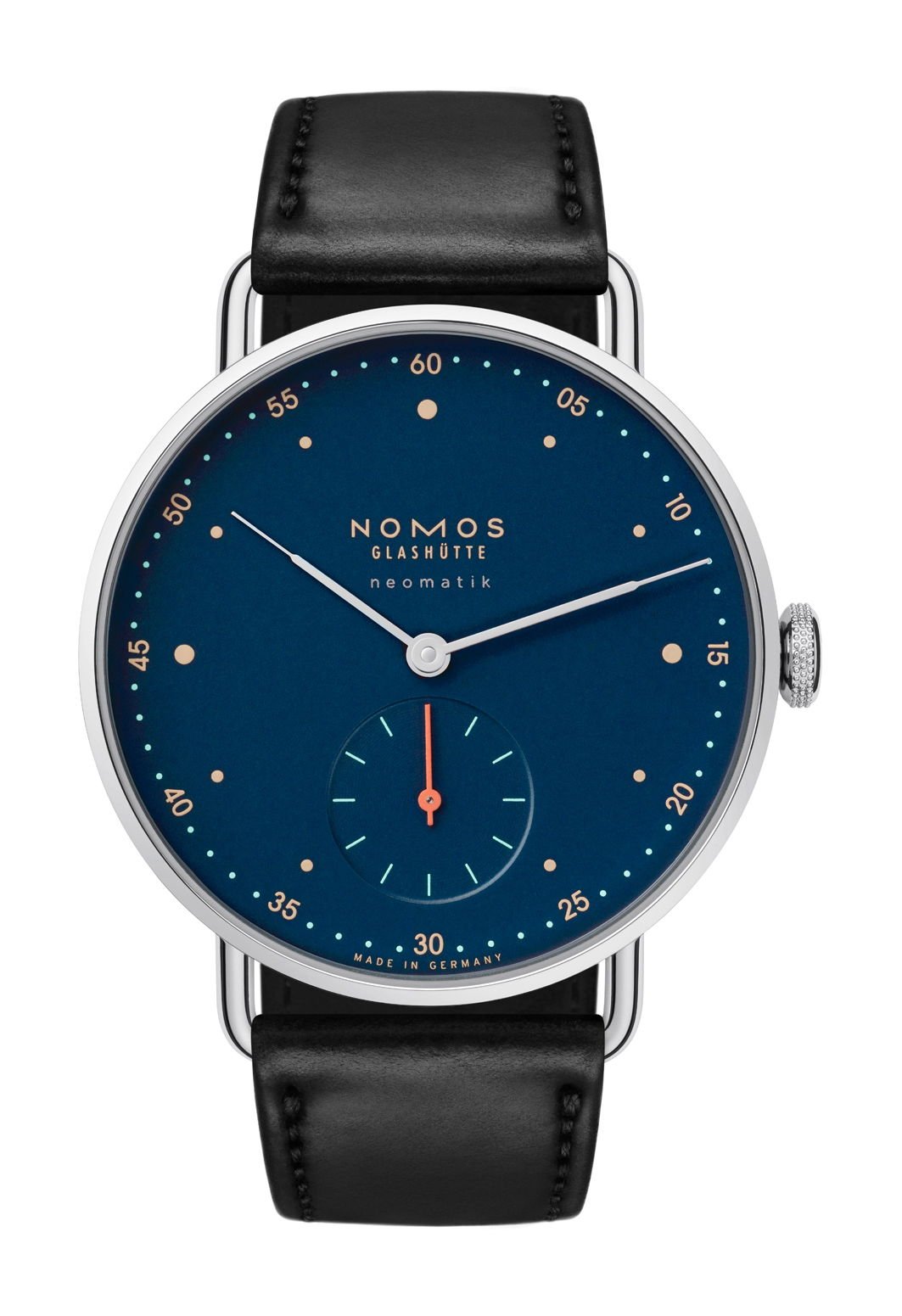 Nomos Glashütte Metro Neomatik Midnight Blue Blue