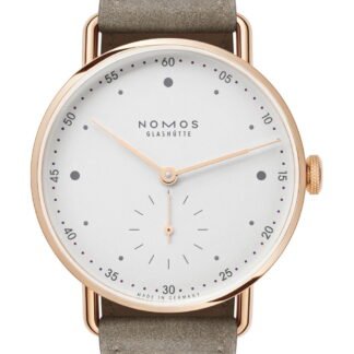 Nomos Glashütte Metro Rose Gold 33 White