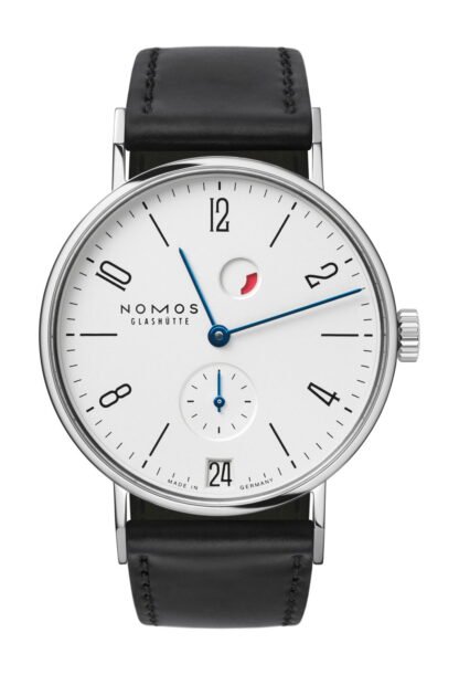 Nomos Glashütte Tangente Date Power Reserve White