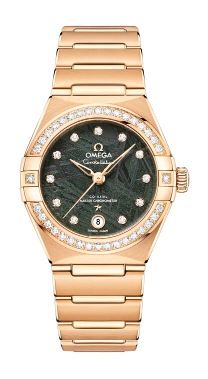 Omega Constellationco-Axial Master Chronometermeteorite Green