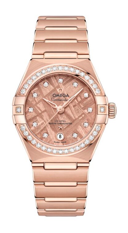 Omega Constellationco-Axial Master Chronometermeteorite Gold