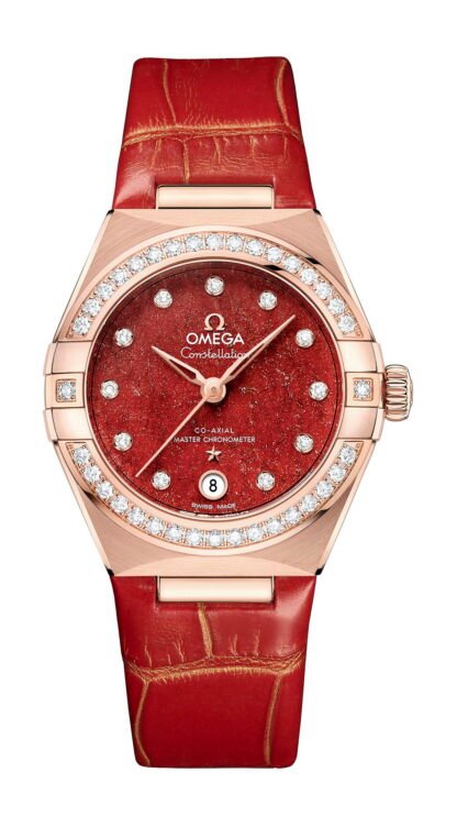 Omega Constellationaventurineco-Axial Master Chronometer Green