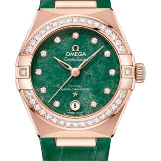 Omega Constellationaventurineco-Axial Master Chronometer Red