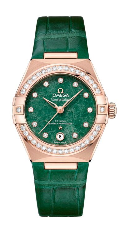 Omega Constellationaventurineco-Axial Master Chronometer Red