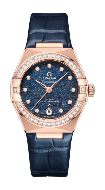 Omega Constellationaventurineco-Axial Master Chronometer Blue