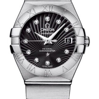Omega Constellationco-Axial Chronometer 27 Mm Black
