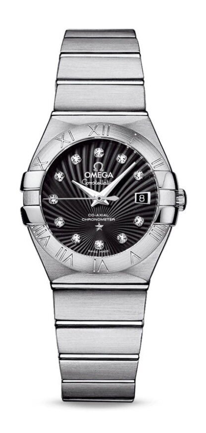 Omega Constellationco-Axial Chronometer 27 Mm Black