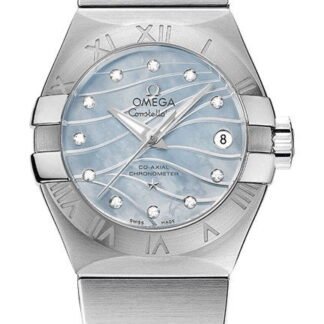 Omega Constellationco-Axial Chronometer 27 Mm Blue
