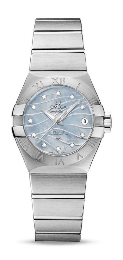 Omega Constellationco-Axial Chronometer 27 Mm Blue